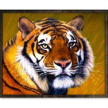 Tijger - Diamond Painting - 40x50cm - Rond